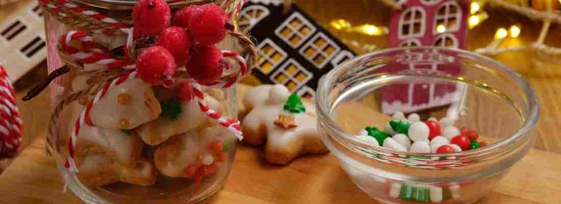 Biscotti di frolla al limone natalizi